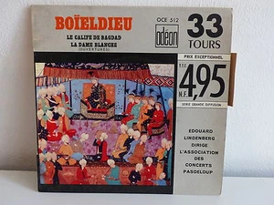 EDOUARD LINDENBERG / ASSOCIATION DES CONCERTS PASDELOUP Boieldieu ODEON OCE 512 - Picture 1 of 1