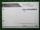 Suzuki Genuine Used Motorcycle Parts List Dr-Z400sk5 Edition 1 5522