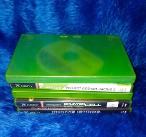 Games Bundle XBOX ORIGINAL Splinter Cell Racing Games Shooters Tested PAL - Picture 1 of 6