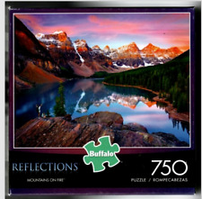 Buffalo Games & Puzzles,REFLECTIONS MOUNTAINS ON FIRE, 750 Pc. 24"x18"/61cmx46cm