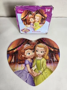 Sofia the First Shaped Jigsaw Puzzle 24 Pieces. Princess Sofia and Friend. - Picture 1 of 7