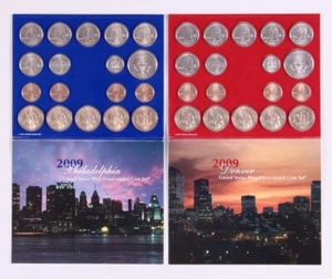 2009-P&D U.S. Uncirculated Set: 36-Coin Set in Original Packaging - Picture 1 of 1