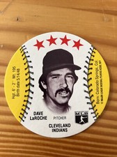 Dave LaRoche 1977 Dairy Isle Disc- ***Rare*** Cleveland Indians Baseball Card
