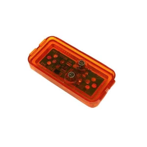 2.5" Snap Lock Amber LED light - PC Rated - Picture 1 of 1