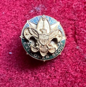 Pfadfinder 40er Jahre Explorer Universal Pin BSA Abzeichen - Bild 1 von 3