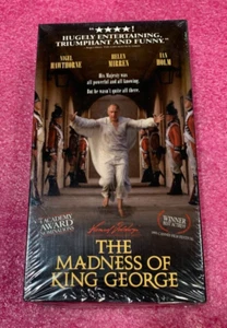 The Madness of King George VHS 1995 Nigel Hawthorne/Helen Mirren - New/Sealed - Picture 1 of 3