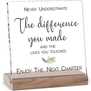 Farewell Gifts for Coworkers, Friends, Bosses - Going Away Retirement Gifts - Picture 1 of 12