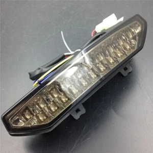 Luz de freno trasera LED de humo para Kawasaki Ninja ZX6R ZX600P 2007 2008 señales de giro - Imagen 1 de 4