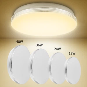 LED Ceiling Light Round Panel Down Lights Bathroom Kitchen Living Room Wall Lamp - Picture 1 of 25