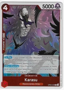 ONE PIECE OP05-005 R FOIL KARASU AWAKENING OF THE NEW ERA MINT - Picture 1 of 2
