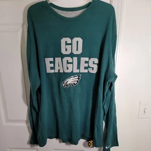 Philadelphia Eagles NFL Men's XL Nike Team Apparel Crew Long Sleeve Shirt - Picture 1 of 11