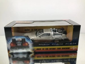 SUN STAR 2711 BACK TO THE FUTURE TIME MACHINE DELOREAN DMC-12 -1:18- GOOD IN BOX - Imagen 1 de 9