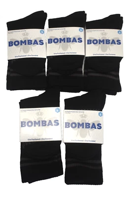 Bombas 5 пар черные короткие носки сотовая арка мягкие вязаные носки Tech Youth S - Изображение 1 из 4