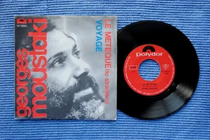 GEORGES MOUSTAKI / SP POLYDOR NH 59 304 / BIEM 1969 (I) - Picture 1 of 2