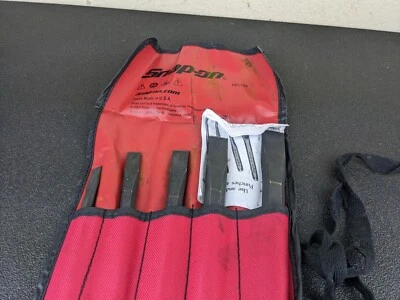 #bi703 Snap on Tools NEW PPC50AK 3/8" - 7/8" Flat Chisel Set PPC812B to PPC828B - Image 1 of 4