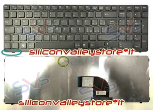 Tastiera Italiana Nera per Notebook Sony SVE15 SVE151 SVE152 149093111IT SVE 15 - Foto 1 di 1