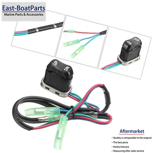 Power Trim Tilt 87-18286A43 Trim & Tilt Switch for Mercury Remote Control Box - Foto 1 di 6