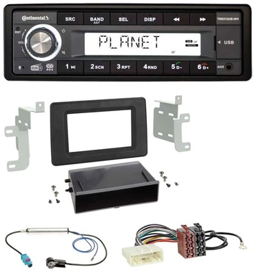 Continental USB 1DIN AUX DAB MP3 Autoradio für Renault Master (ab 2019) - Bild 1 von 4