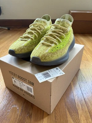Adidas Yeezy Boost 380 Originales Para Hombre Talla 9.5 Hylte Brillo |FZ4994| Foto 1 de 4