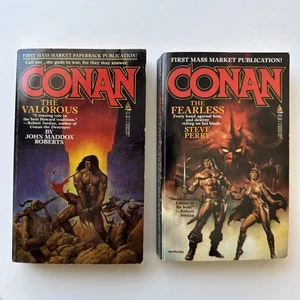 Conan der tapfere Furchtlose John Maddox Roberts Steve Perry Tor Taschenbuch - Bild 1 von 7