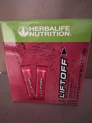 Paquetes de barras energéticas Herbalife Nutrition LIFTOFF - baya de granada - paquete de 30 barras Foto 1 de 2