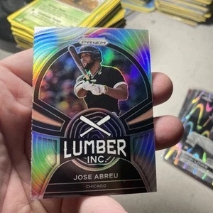 Jose Abreu 2022 Panini Prizm Silver Lumber Inc.  #LI-6 Chicago White Sox Padres - Picture 1 of 2