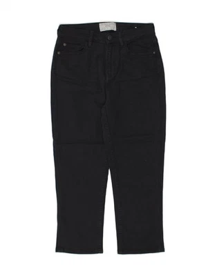 FAT FACE Womens Hertford Skinny Capri Jeans UK 8 Small W26 L21  Black BE23 - Image 1 of 3