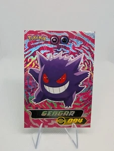 Pokemon 2024 Blue Pokedex Gengar Sticker Vol 3 Silver Variant Holo - NM - Picture 1 of 3