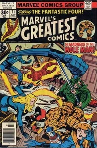 Marvel's Greatest Comics #71 GD; Marvel | low grade - Fantastic Four 89 reprint - Picture 1 of 1