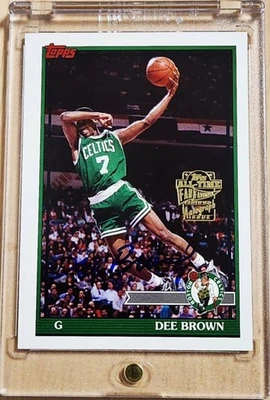 SP 2006 -07 Topps DEE BROWN Autograph Boston Celtics NBA 511375 - Image 1 of 4
