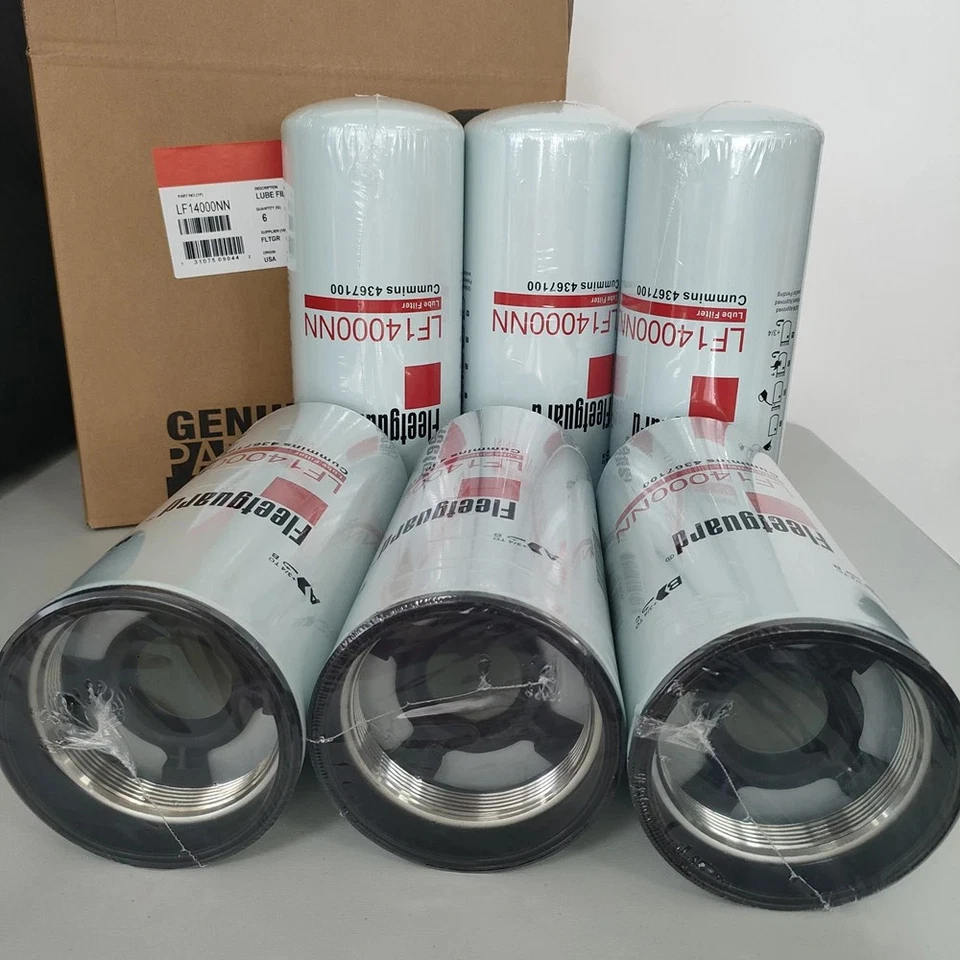 6pcs LF14000NN Oil Filter FITS Cummins ISX 4367100 Genuine Free Shipping - Image 1 of 4