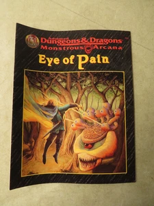 Advanced Dungeons & Dragons Monstrous Arcana Eye Of Pain 9522 1996 - Imagen 1 de 3