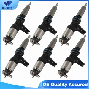 Inyector de combustible 6 piezas 370-7282 295050-0331 para motor Caterpillar C6.6 C7.1 Perkins - Imagen 1 de 9