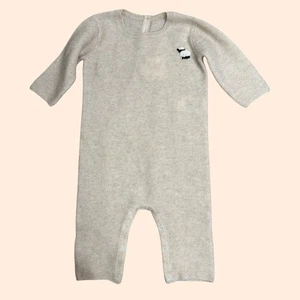 Bonpoint Baby Cashmere One Piece Bodysuit - Picture 1 of 5