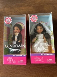 Barbie Kelly Lil' Gentleman Tommy & Bride Kelly, All Grown Up 2002 African Amer - Bild 1 von 6