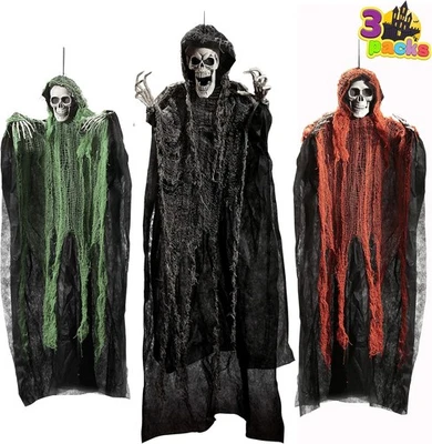 JOYIN Halloween Parcas Colgantes (Paquete de 3), Una 47” 47&#x201C;+35&#x201D;  Foto 1 de 4