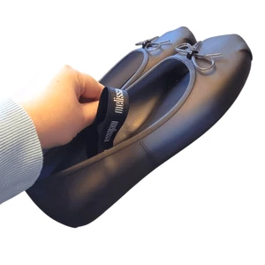 Melissa Damen-Ballerinas schwarz Gummi Sophie Riemen Größe US 8 - Bild 1 von 5