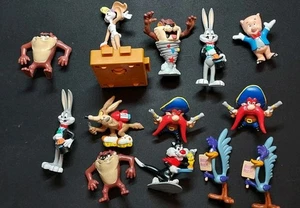 Vintage 1990s LOONY TOONS PVC TOY Lot FIGURINE BUGS BUNNY Taz Yosemite APPLAUSE - Bild 1 von 10