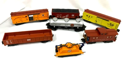 Lot of 7 AMERICAN FLYER S Gauge model railroad cars #921,926,937,940,941,947,977 - Image 1 of 4