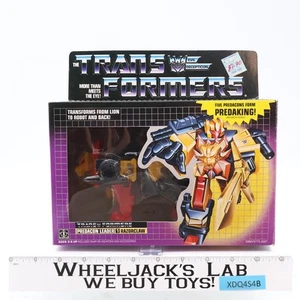 Razorclaw W/ Box & Insert 100% Complete 1986 Vintage G1 Transformers Figure NM - Picture 1 of 13