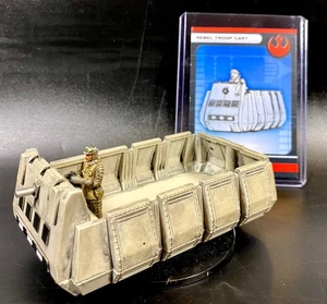 Star Wars Miniatures Rebel Troop Cart With Card 2007 WOTC - Picture 1 of 9