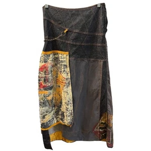 OHDD Denim Skirt Made in Italy - Picture 1 of 4