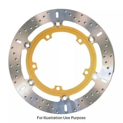 Disco de freio EBC S/Steel Float X (15) FLHS para Triumph Speed Triple 220mm 2007-11 - Imagem 1 de 2