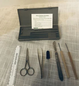Ward's Vintage Natural Science Establishment Inc Used Dissection Kit 7 Tools - Picture 1 of 6