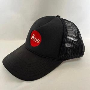 Leica x WADE Collaboration Mesh Cap Black Otto Body Hat Free Size Rare New - Picture 1 of 8