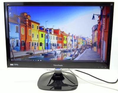 Viewsonic VX2450WM-LED 23.6" Widescreen Monitor 1920x1080 DVI VGA - Image 1 of 4