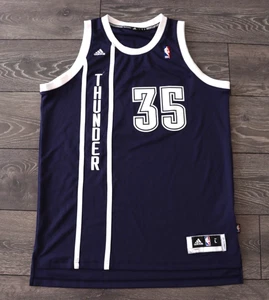 ADIDAS OKLAHOMA CITY THUNDER KEVIN DURANT JERSEY LARGE SEWN 2013 ALTERNATE SHIRT - Picture 1 of 8