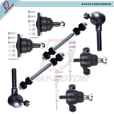 8 nuevas barras estabilizadoras de varilla de amarre de rótula para Chevrolet Bel Air Biscayne Corvette Impala Foto 1 de 4