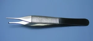 4,5" ADSON GEWEBEPINZETTE 1 X 2 ZÄHNE EDELSTAHL - Bild 1 von 1