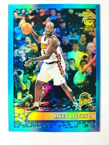 2002-03 Topps Chrome Mark Jackson Refractor Card #74 Warriors Legend! - Picture 1 of 3